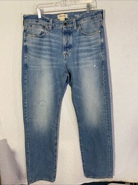 Madewell Men's Light Blue Slim Straight Jeans 34X32